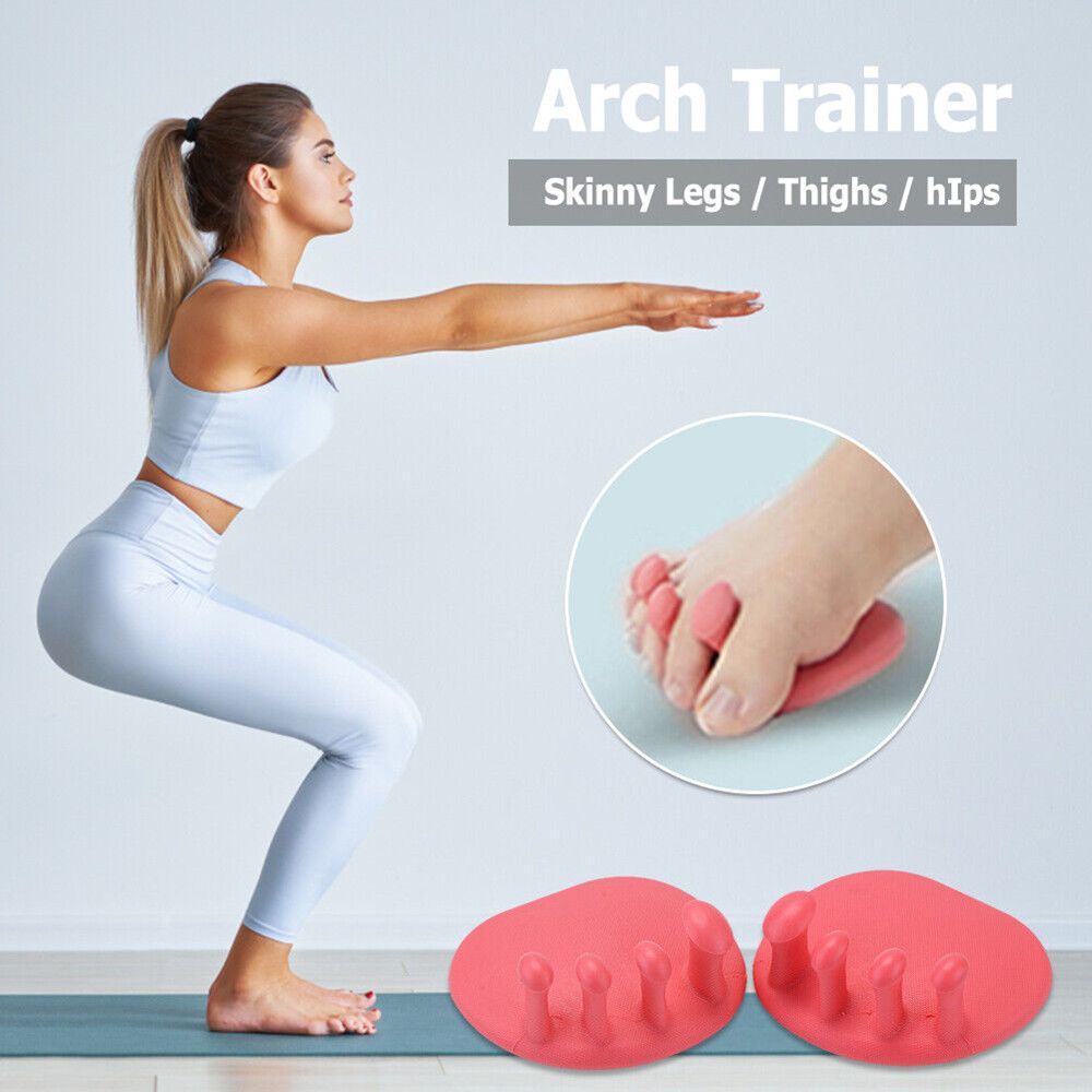 Yoga Fitness Toes Arch - 1 çift Taşınabilir Yoga Fitness Kemer