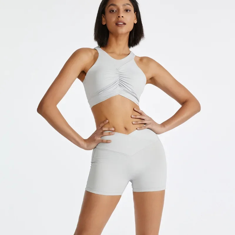Yoga Fitness Dress - 2026 Yoga Setleri Kadın Crop Top