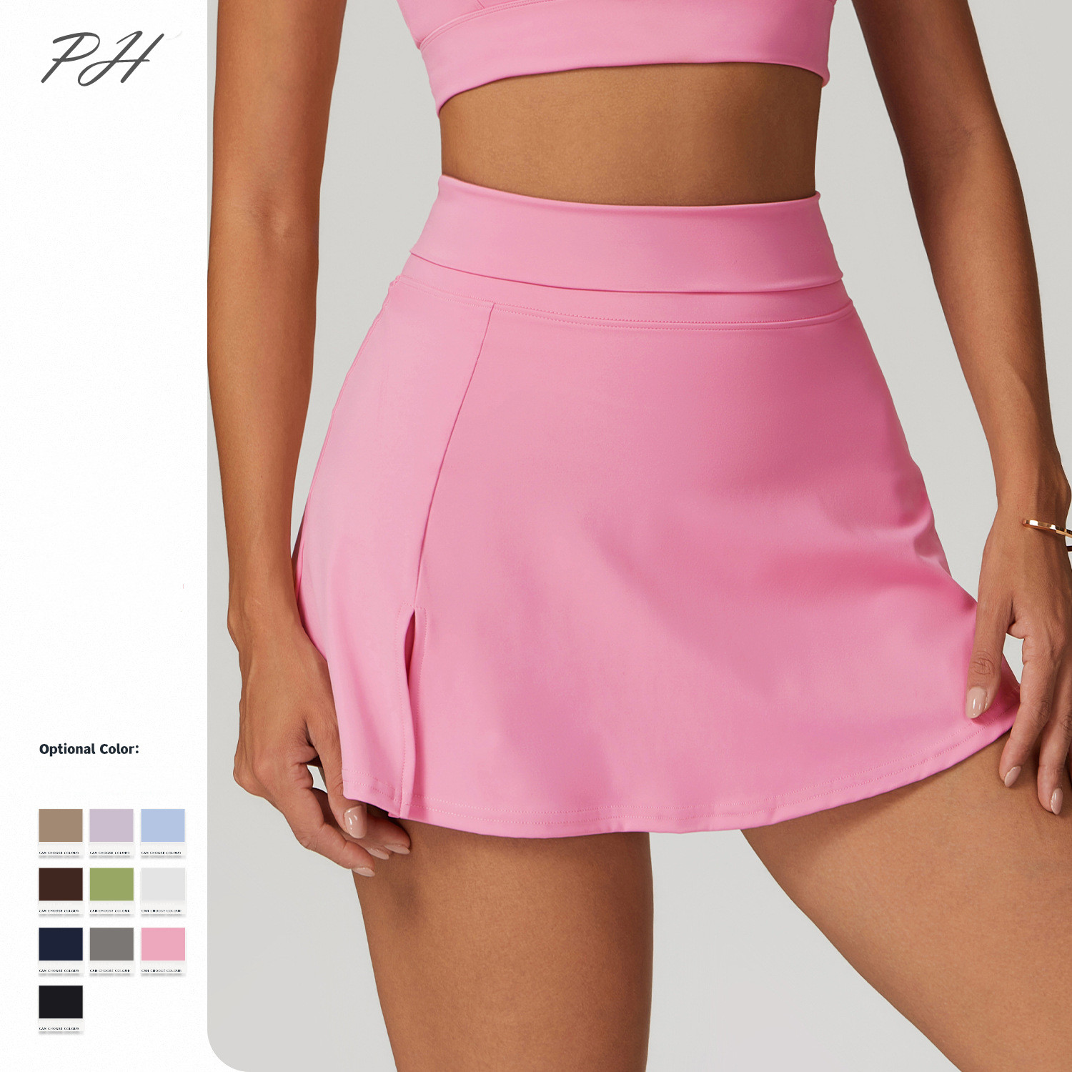 Yoga Fitness Dress - Kadın Yoga Kısa Etek Golf Tenis