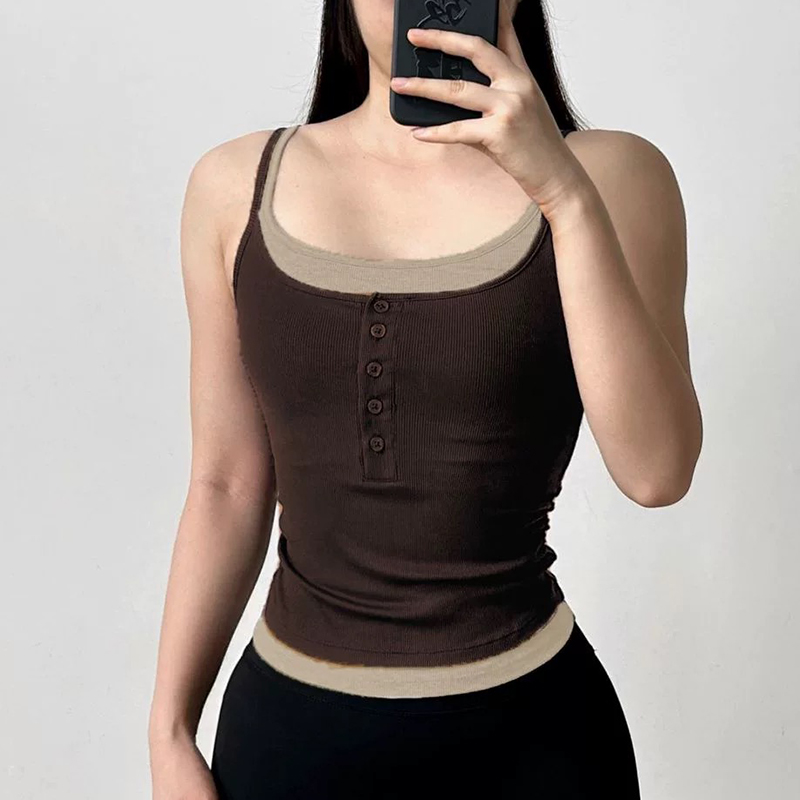 Renk Bloklu Sahte İki Parçalı  - Yoga Fitness Tapis incelemesi ve fiyatı