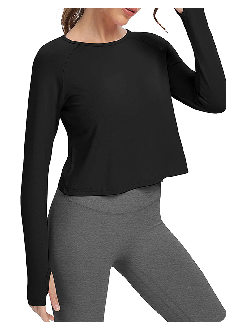 Kadın Uzun Kollu Yoga yeleği H - Yoga & Fitness With Denise incelemesi ve fiyatı