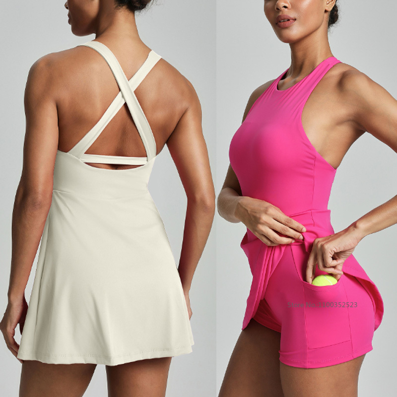 Kadınlar için Çapraz Sırtı Açı - Yoga Fitness Dress incelemesi ve fiyatı